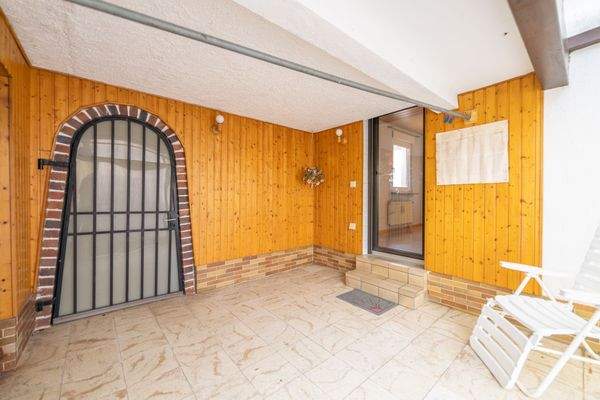 Überdachte Terrasse