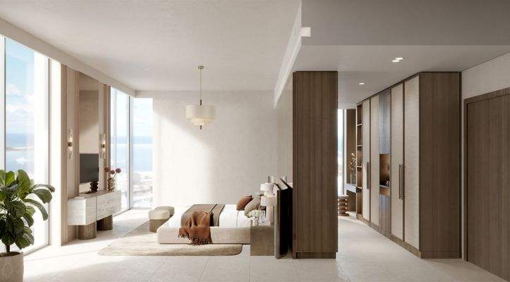 Portside Square -  Master Bedroom Wardrobe