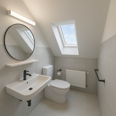 WC DG Renovierungsbeispiel
