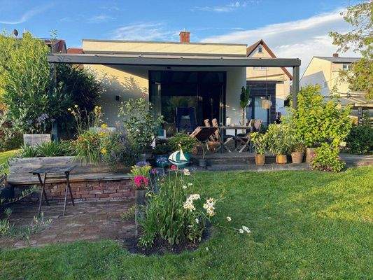 Rückseite Wohnhaus zur Fulda