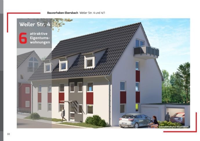 Neubau!! Beste Aussichtslage: DG-Maissonette-ETW mit 120 qm Wohnfläche und 2 Balkonen. Fertigstellung in 2023!