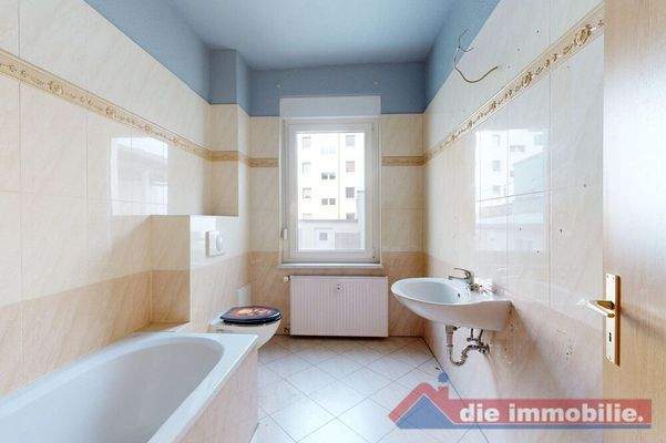 Modernisiertes Bad der Wohneinheit 1