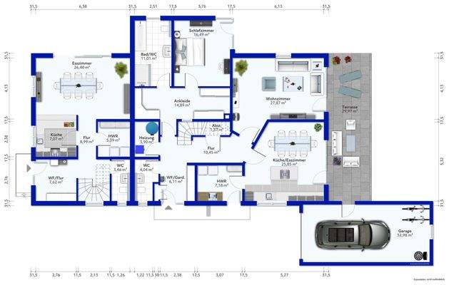 Grundriss Erdgeschoss