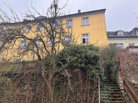 rückwärtife Ansicht