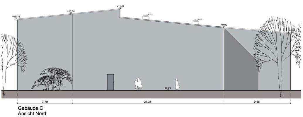 Gebäudeansicht Nord