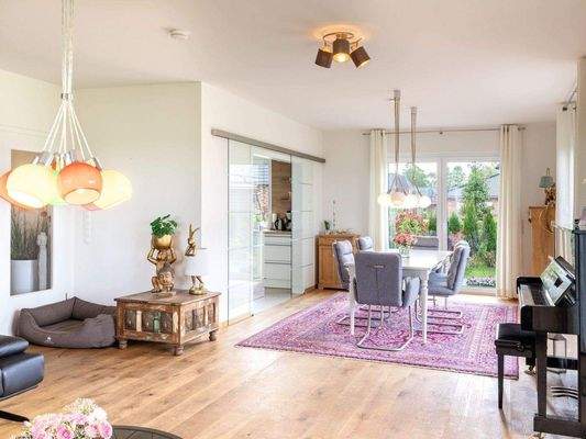 Blick zum Essbereich