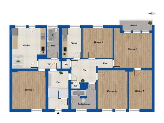 Grundriss Erdgeschoss