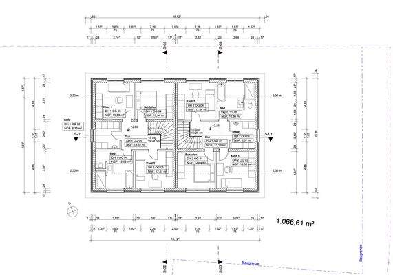 Grundriss Obergeschoss