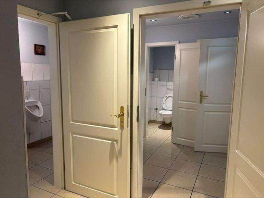 Gastrofläche sanitäre Einrichtungen 