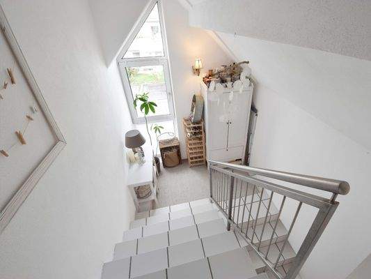 Eigenes Treppenhaus in der Wohnung