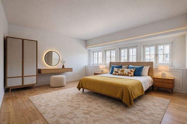 Master bedroom (with furnishing example)