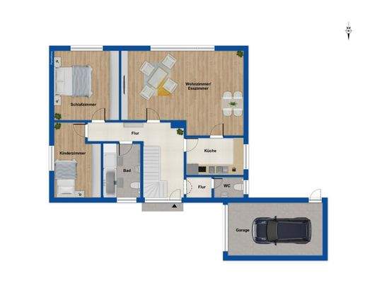 Grundriss Erdgeschoss