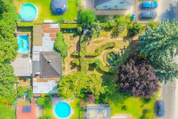 Idyllische Wohnstraße in Blankenfelde