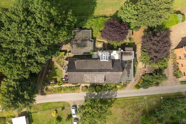 Grundstück aus der Vogelperspektive