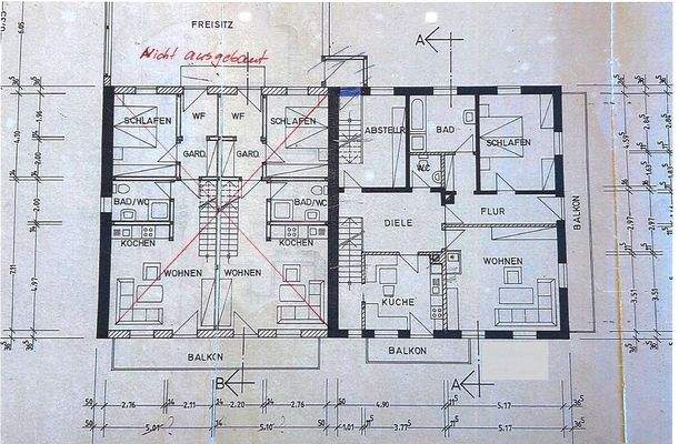 Grundriss Obergeschoss