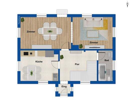 Haupthaus Erdgeschoss