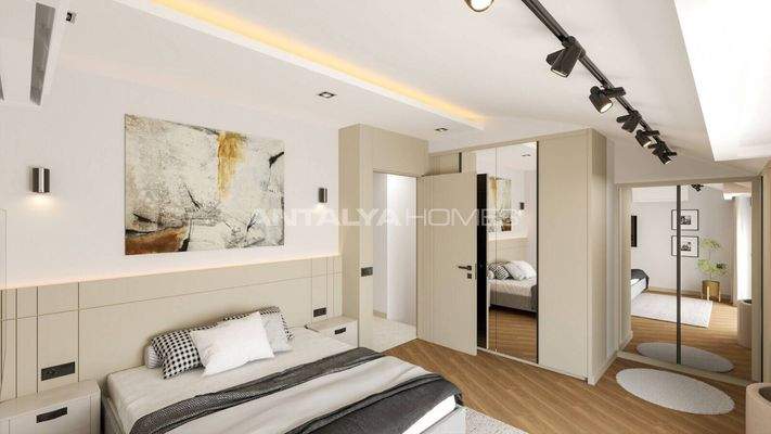 2-Bedroom Standard and Duplex Flats with Pool in Antalya