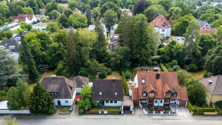 Drohnenaufnahme Frontansicht