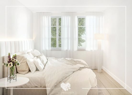 sonniges Schlafzimmer