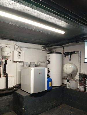 Keller Erdwärmepumpe