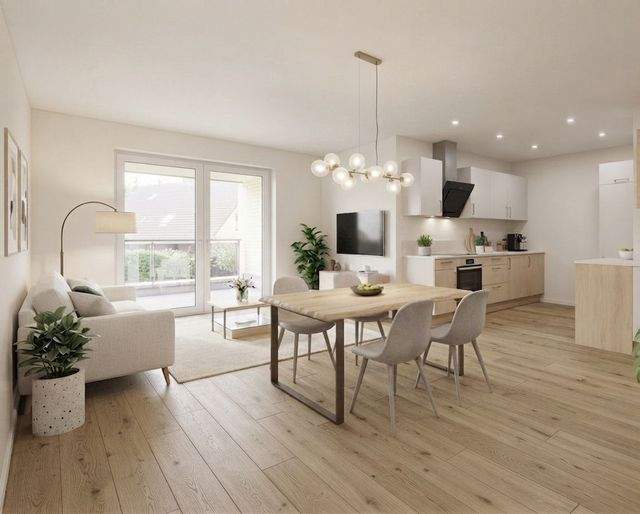 Neubau 3-Zi. -Wohnung, 82m² , Bürgervilla in Lingen-Laxten, EBK, Tiefgarage, Aufzug, Save the Energy A+, Erstbezug im Frühjahr 2027 - Foto 1