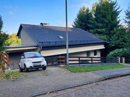 Ostfassade, Pkw-Garage