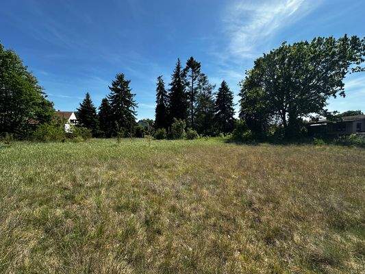 Rückseite des Grundstücks