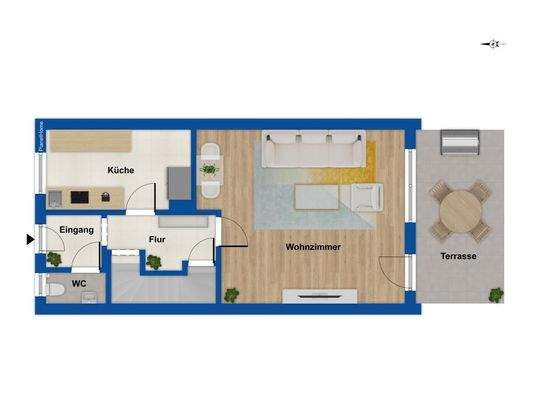 Grundriss Erdgeschoss