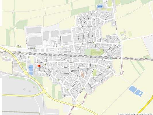 Geolyzer Kartenausschnitt