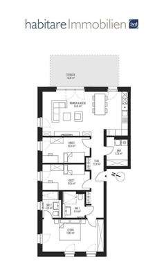 Familiengeeigneter Grundriss mit großer Terrasse