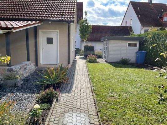 Sicht aus grosser Terrasse