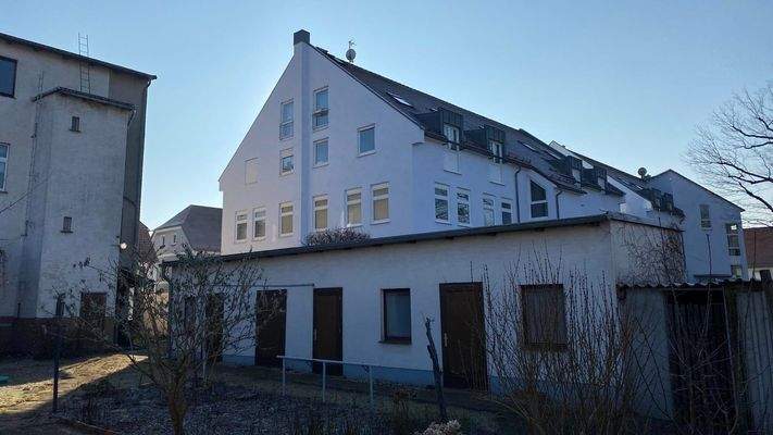 Rückseitige Giebelansicht