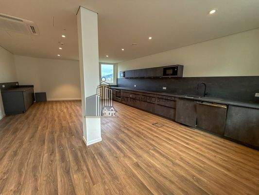 Teeküche und Aufenthaltsbereich