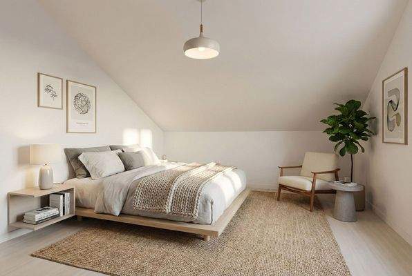 Dachgeschoß Studio visualisiert