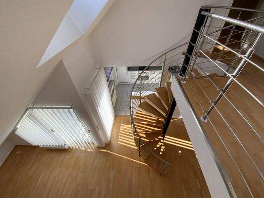 Blick von der Galerie