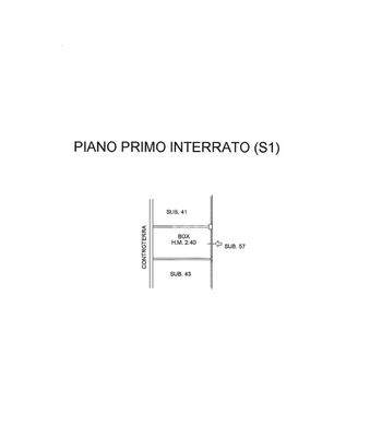 Grundriss der Garage