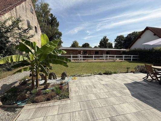 Ausblick von der Terasse