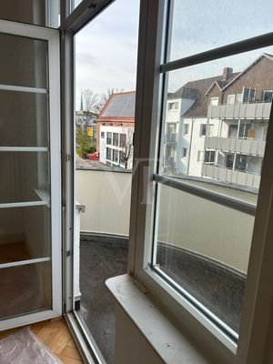Tür zum Nordbalkon