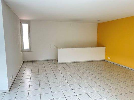 Wohnzimmer Blick zur Treppe