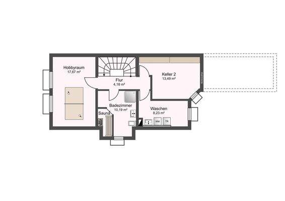 Grundriss Kellergeschoss