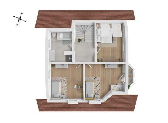 Grundriss Obergeschoss