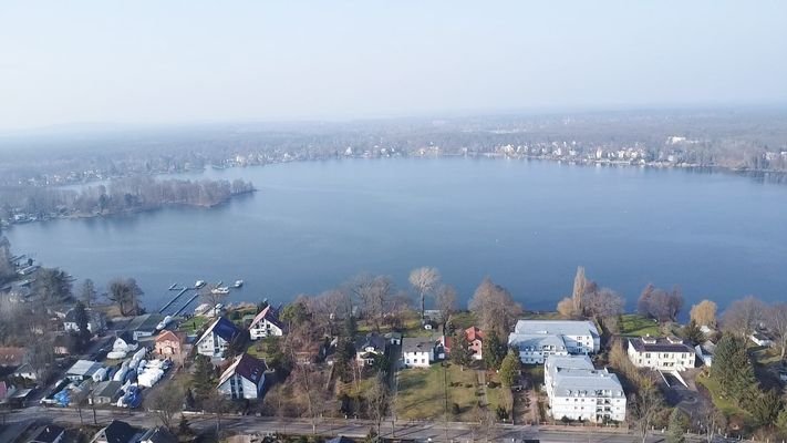 Blick über den Dämeritzsee