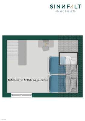 Grundriss Dachgeschosszimmer