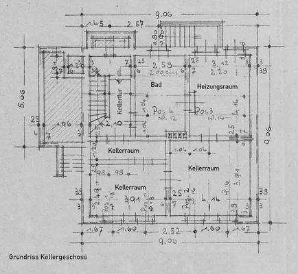 Grundriss Kellergeschoss