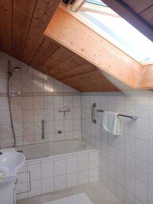 Gästebad im Dachgeschoß