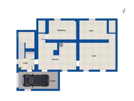 Grundriss - Kellergeschoss