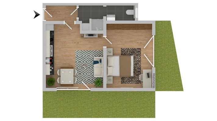 3D-Grundriss