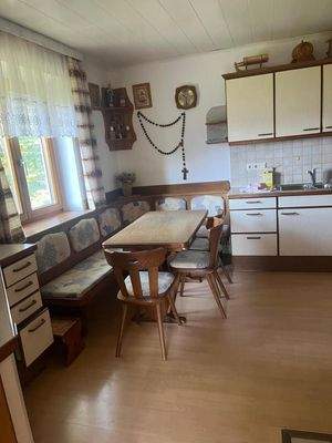 Küche mit Essecke