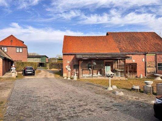 Abrissgebäude Vorderansicht