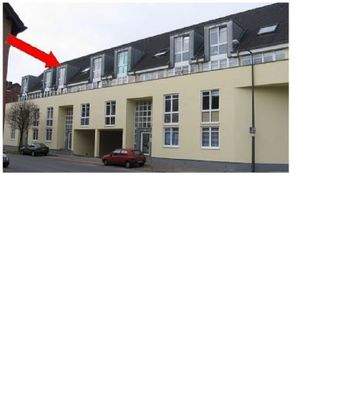 Ansicht (Pfeil zu hoch - Whg ist 1 unter DG)